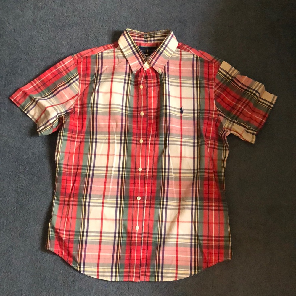 Ralph Lauren slim fit nice lightly worn button down